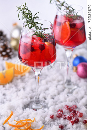 Christmas Cranberry Margarita 76586870