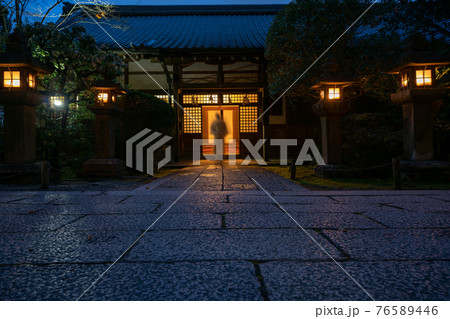 京都府八幡市の石清水八幡宮を撮影したもの 76589446