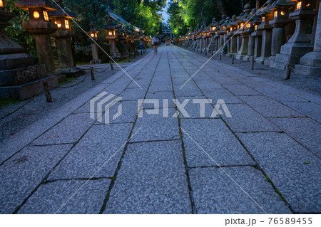 京都府八幡市の石清水八幡宮を撮影したもの 76589455