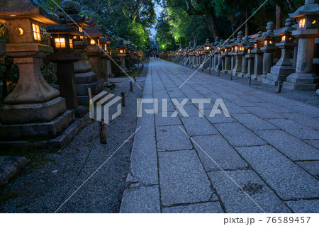 京都府八幡市の石清水八幡宮を撮影したもの 76589457