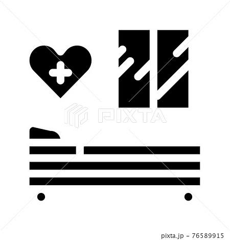 prenatal ward maternity hospital icon vector glyph illustration 76589915