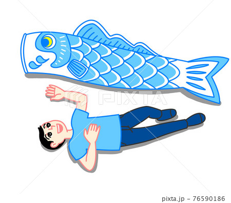 鯉のぼり 76590186