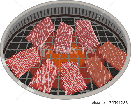 焼肉　コンロ　お肉のみ 76591288