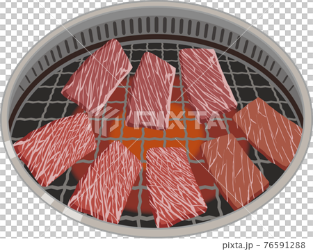 焼肉　コンロ　お肉のみ 76591288