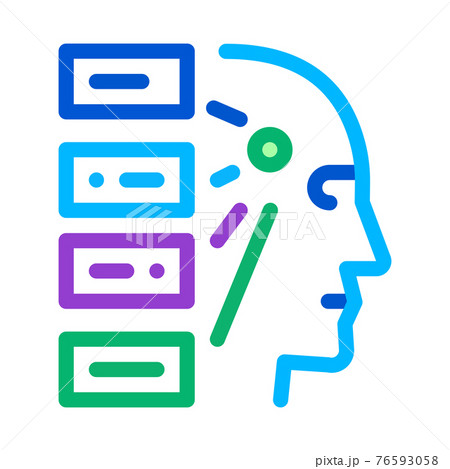 algorithm machine learning color icon vector illustration algorithm machine learning color icon vector illustration 76593058