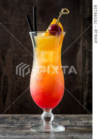 Sex on the beach cocktail in glass Sex on the beach cocktail in glass 76596136