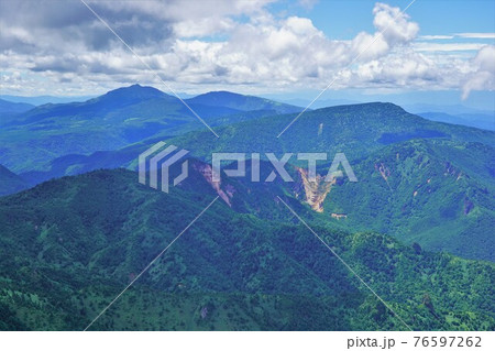 横手山頂からの四阿山 76597262