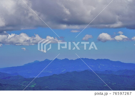 横手山頂からの榛名山 横手山頂からの榛名山 76597267