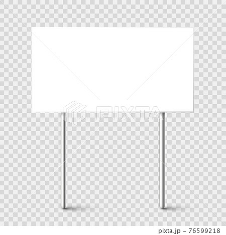 protest sign vector