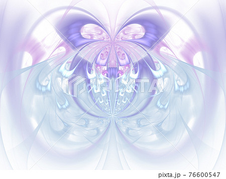 Digital computer fractal art abstract fractals, colorful butterfly 76600547