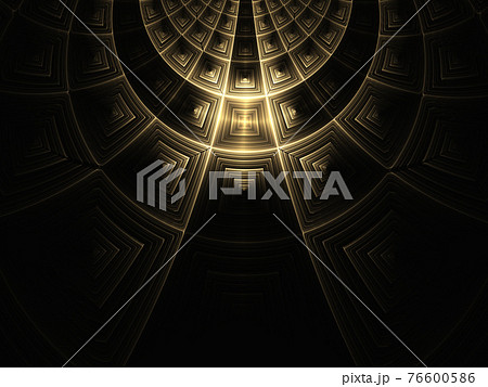 Fractal illustration of the Pantheon Ceiling 76600586