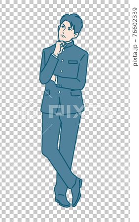 男子学生のベクターイラストレーション 男子学生のベクターイラストレーション 76602339