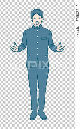 男子学生のベクターイラストレーション 男子学生のベクターイラストレーション 76602345