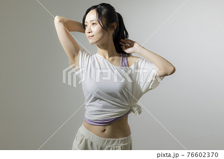 お腹 ウエスト くびれ お腹 ウエスト くびれ 76602370