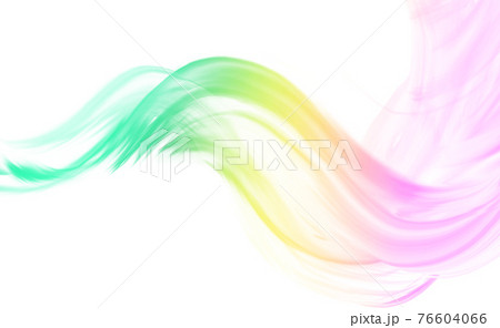白の背景にパステルカラーの煙の抽象的なテクスチャ。 76604066