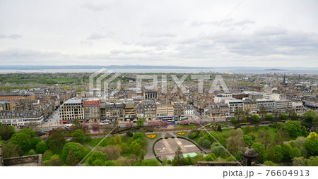 エジンバラ新市街、エジンバラ城より撮影 エジンバラ新市街、エジンバラ城より撮影 76604913