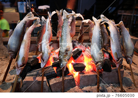 アユの塩焼き アユの塩焼き 76605030
