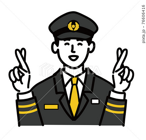 男性 若い 車掌 ベクター ポップ 幸運を祈る 男性 若い 車掌 ベクター ポップ 幸運を祈る 76606416