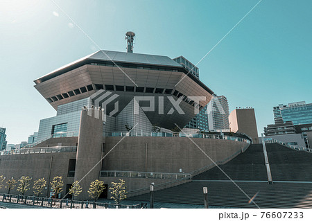 大阪ミナミ 無人のなんばHatch 湊町リバープレイス　早朝 76607233