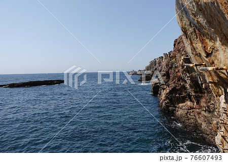 南紀白浜湯埼半島・三段壁 76607493