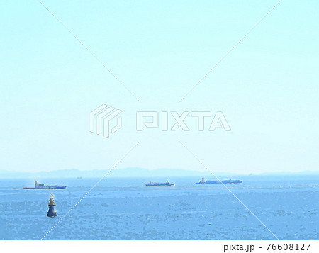 明石海峡を航行する船舶 76608127