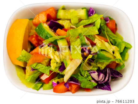 Light delicious and healthy vegetable salad Choban 76611203