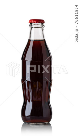 Brown soda water bottle 76611854