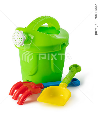 beach toys isolated on white beach toys isolated on white 76611882