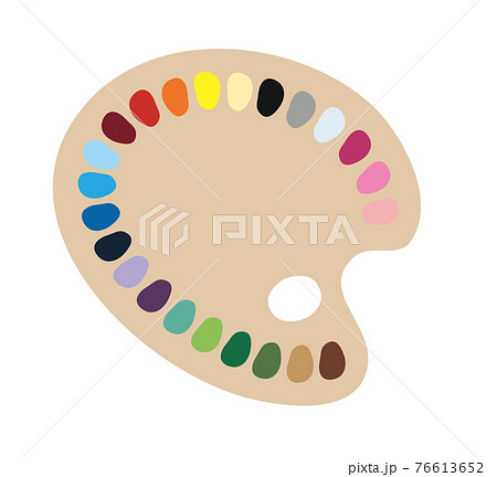 油絵パレット 76613652