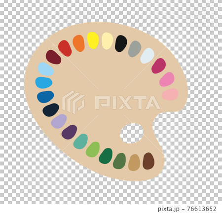 油絵パレット 76613652