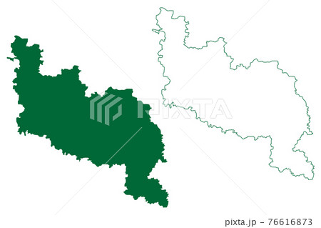 Darbhanga district (Bihar State, division,...のイラスト素材 [76616873] - PIXTA