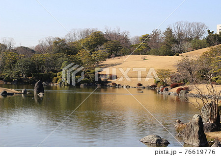 万博記念公園　園内の風景　春　【大阪府】 76619776