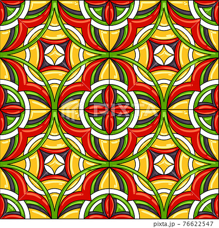 Ceramic tile pattern. Gorgeous seamless pattern. Can be used for wallpaper pattern fills web page background or surface textures Ceramic tile pattern. Gorgeous seamless pattern. Can be used for wallpaper pattern fills web page background or surface textures 76622547