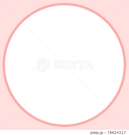 Sns アイコン枠 推奨サイズ ピンク のイラスト素材
