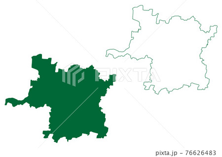 Sheikhpura district (Bihar State, Munger...のイラスト素材 [76626483] - PIXTA