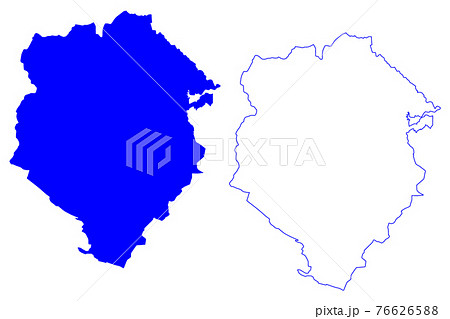 Biella province (Italy, Italian Republic, Piedmont region) map vector illustration, scribble sketch Province of Biella map Biella province (Italy, Italian Republic, Piedmont region) map vector illustration, scribble sketch Province of Biella map 76626588