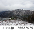 winter country,  snow in mountains 76627079