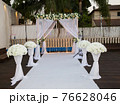 Jewish Hupa , wedding putdoor . 76628046