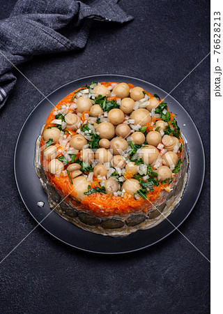 Festive laired salad Mushroom Glade Festive laired salad Mushroom Glade 76628213