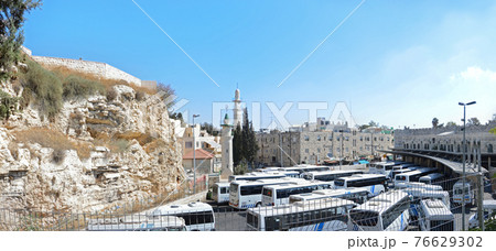 Mount Calvary in Jerusalem 76629302