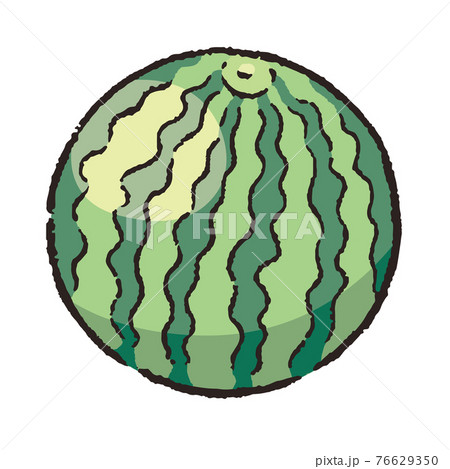 季節_夏_食べ物_スイカ 76629350