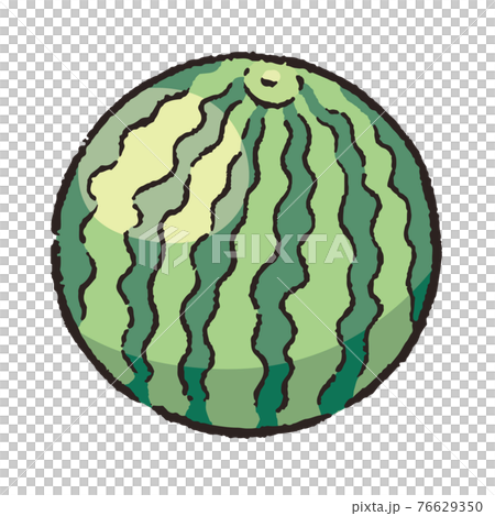 季節_夏_食べ物_スイカ 76629350