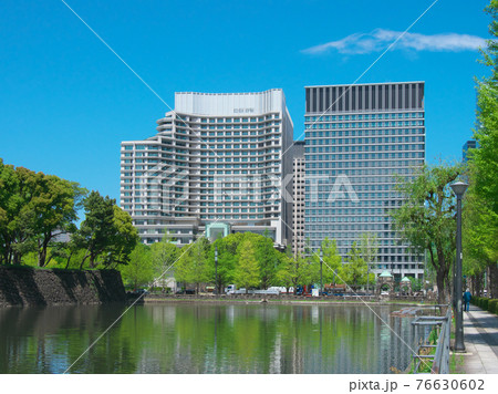 【東京都・2021年4月】丸の内  都市景観 76630602