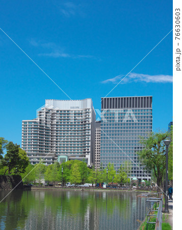 【東京都・2021年4月】 丸の内 都市景観 76630603