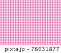 テクスチャチェック柄ピンク 76631877