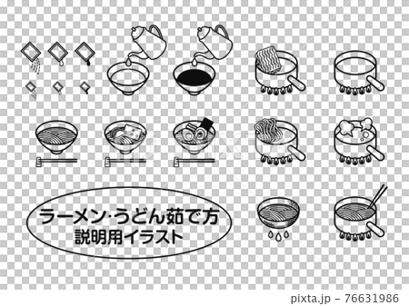 拉麵·烏冬面煮法圖解 拉麵·烏冬面煮法圖解 76631986