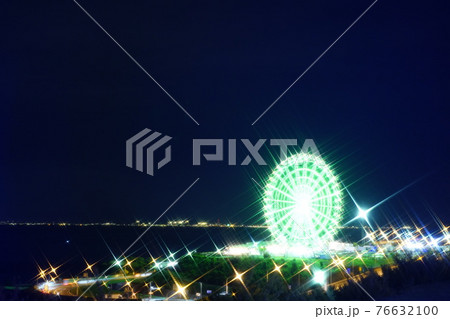 淡路SA観覧車夜景 76632100