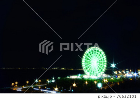 淡路SA観覧車夜景 76632101