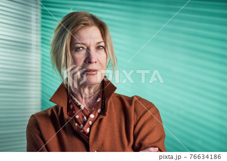 Senior businesswoman portrait Senior businesswoman portrait 76634186