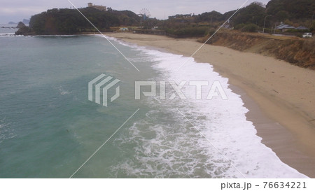 日南海岸から内海方面を望む〜ドローンで撮影（日南海岸／宮崎県） 76634221